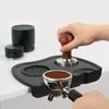 Coffee Tamper Mat Coffeeware Manual Coffee Silicone Pad Tamping Mat Barista Coffee Espresso Tampering Holder Corner Mat Pad