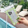 Cartoon Anti Sinking Air Waterproof Phone Bag Pouch for Apple IPhone Xiaomi Samsung Swimming Drifting Cute Touchable Lanyard