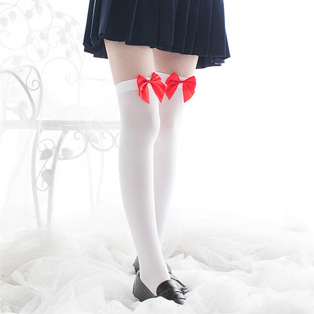 Velvet Lady Spring And   Stockings Bow Sexy Knee Socks Sexy Stocking