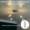 LED Light G9 LED Lamp Crystal Cream White Housing Light 240V 3W 3000K Lamp
