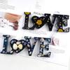DIY Home Family Love Epoxy Resin Casting Mould Ornament Making Silicone Mold