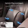 Car Headrest and Lumbar Support Pillow Set