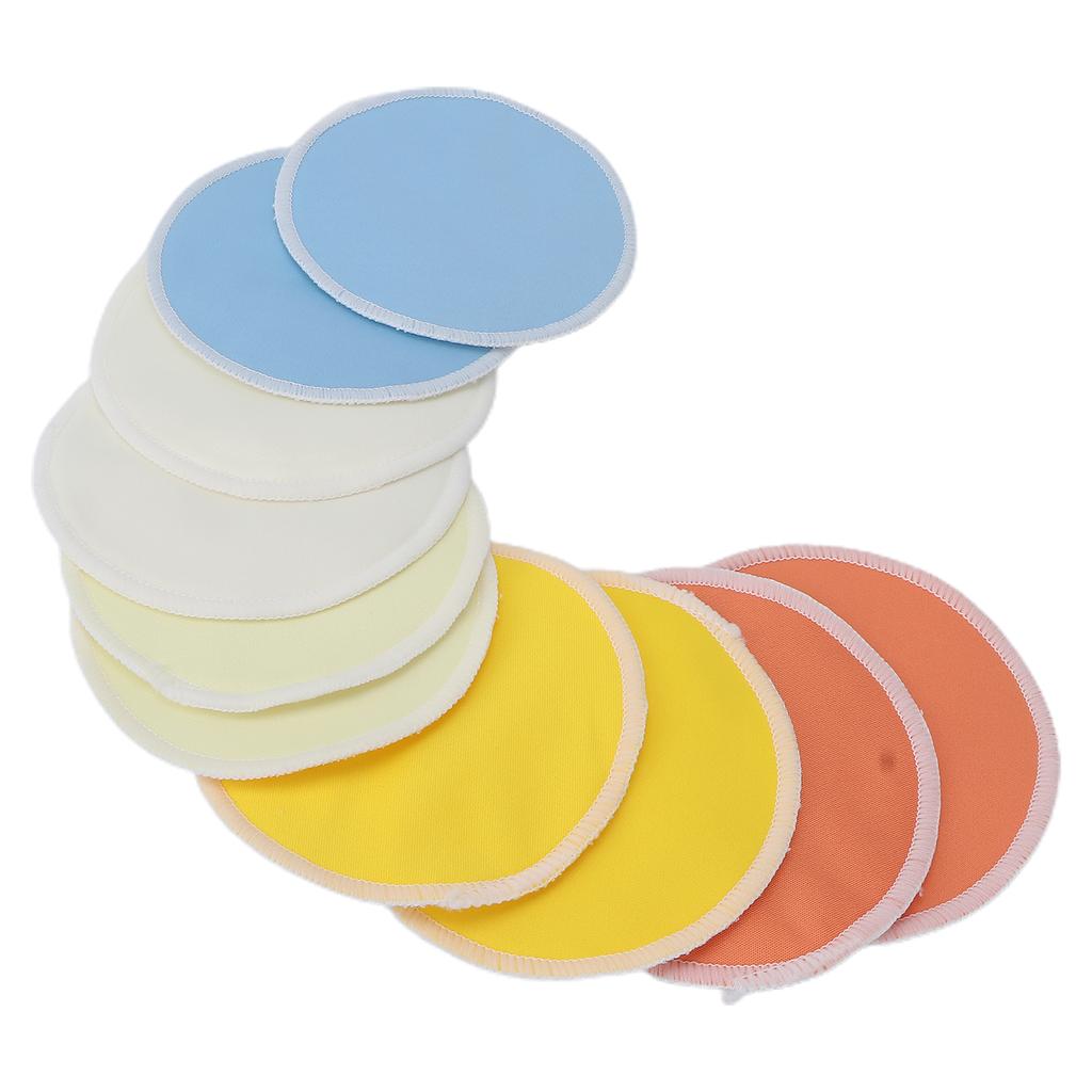10pcs Washable Breastfeeding Pads Resuable Nursing Feeding Breast Pads for Maternity
