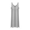 Women's Summer Dress Loose Beach Vacation Casual Deep V Neck Vest Dress Elegant Shirt Dress