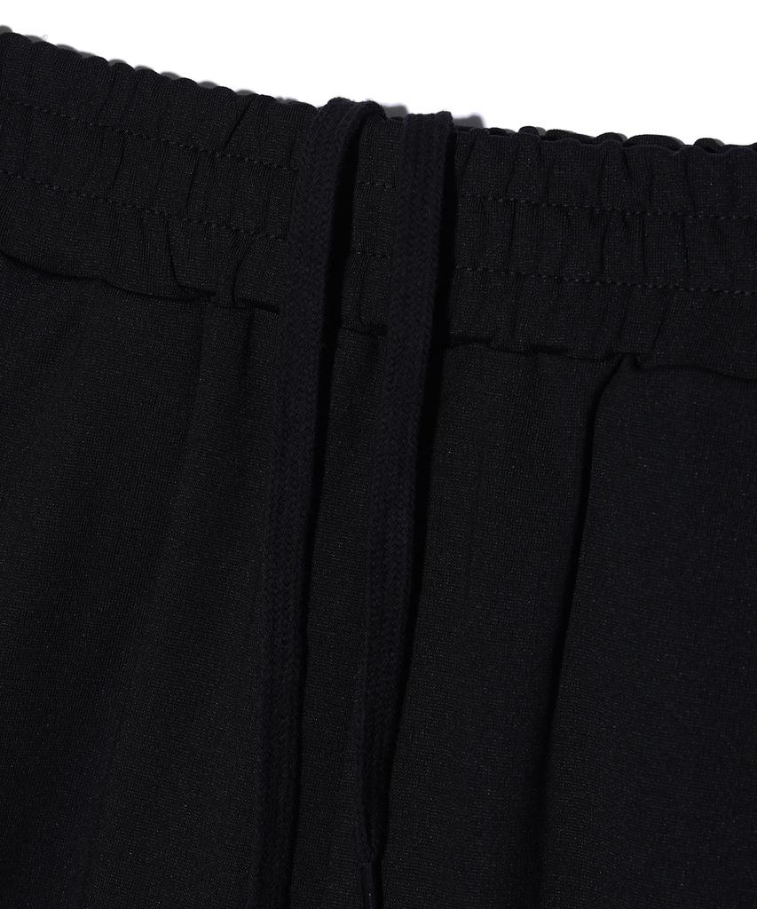 RAYFIKERS Wicked Smile One-Pleat Sweat Shorts Black (Mo7Pu493-076)