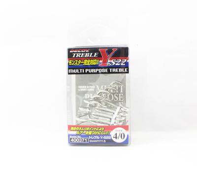 Decoy Gancio triplo Y-S22 Ganci tripli per carichi pesanti misura 4/0 (0371)