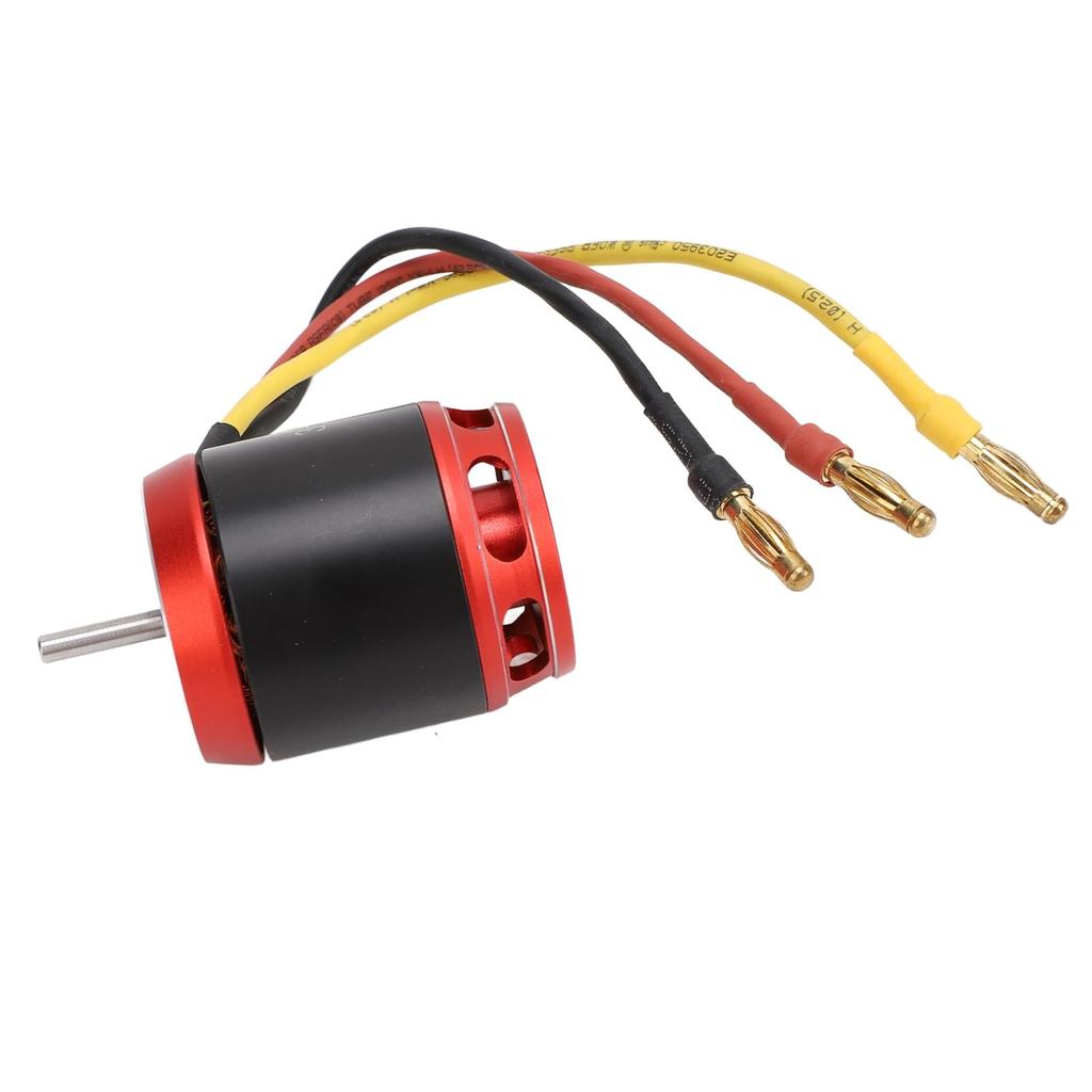 Asixxsix 1/10 RC Geared Brushless Motor Set, 1850KV, 2250KV, 3542 Outrunner Motor High Torx Rotor 14 Pole 12 Slot, RC Accessory Axle SCX10 (1850KV)