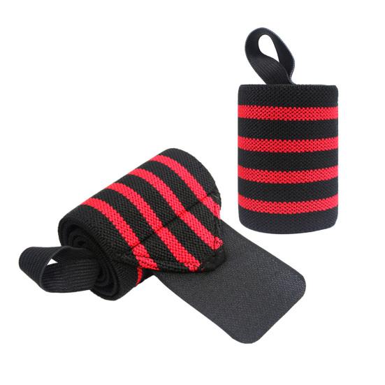 2Pcs Wrist Compression Strap Adjustable Wrist Support Wrap Sprain Prevention Men Women Strength Training Weightlifting Deadlifts Wrist Brace