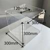 200mm/300mm Acrylic Lucky Draw Box Transparent Clear Acrylic Acrylic Display Box Removable Easy to Install Voting Box