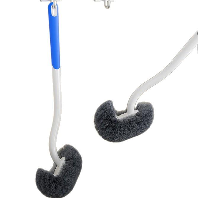 Japanese Wall-Mounted Long-Handle Toilet Brush – No Dead Corners