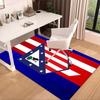 Atletico Football Club Printed Area Rug for Office, Chair Rug, Decorative Carpet Floor Mat, Large Size Fan gifts Christmas gifts