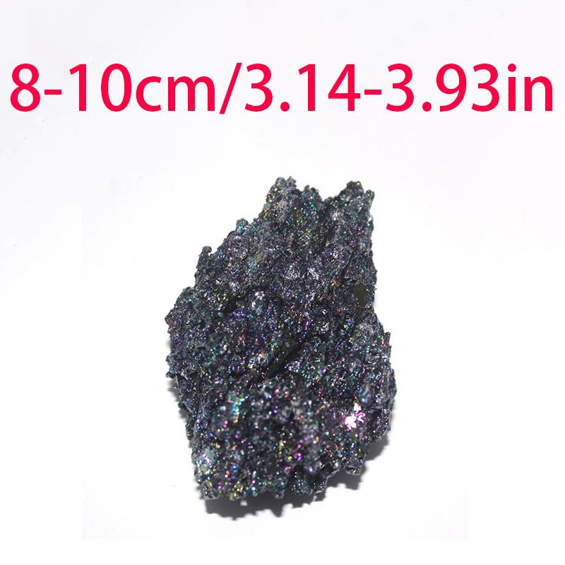 Natural Specimen Colorful Silicon Carbide Ornaments Peacock Color Crystal Stone