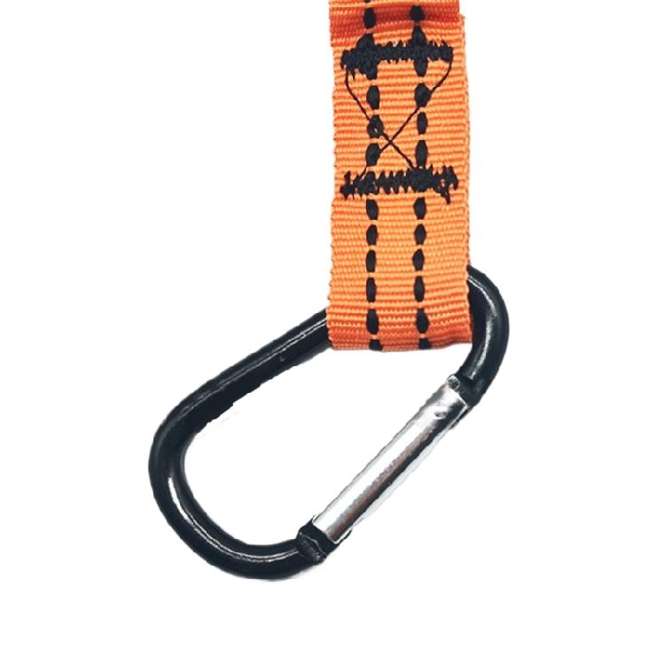 Werkzeug-Lanyard mit Schraubverschluss-Karabiner Anti-Fall-Werkzeug-Sicherungsleine Ausziehbares Bungee-Seil Einfach zu bedienen