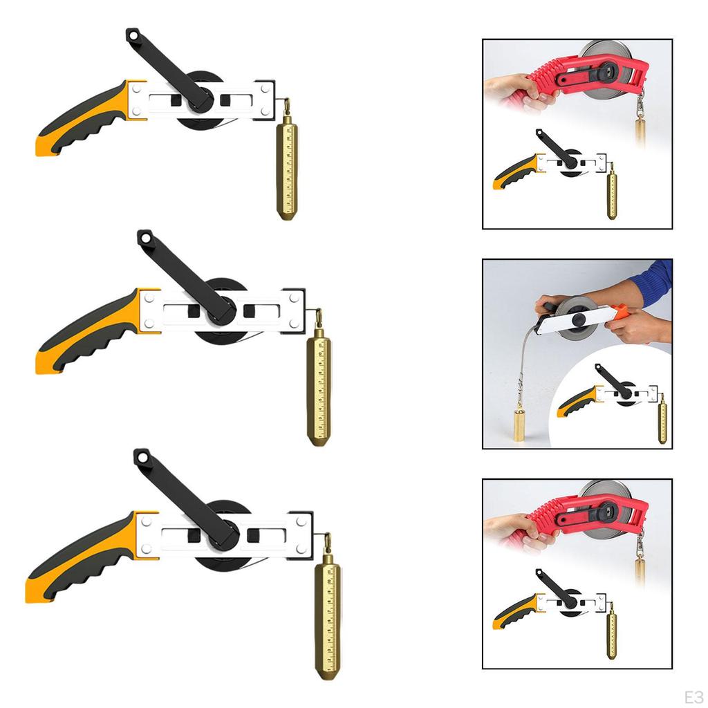 Brass Plumb Bob Measuring Tape for Oil Tank Gauging