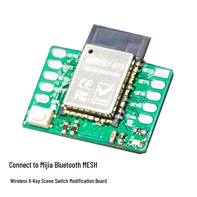 Mijia Bluetooth MESH 8-Key Wireless Remote Control DIY Board