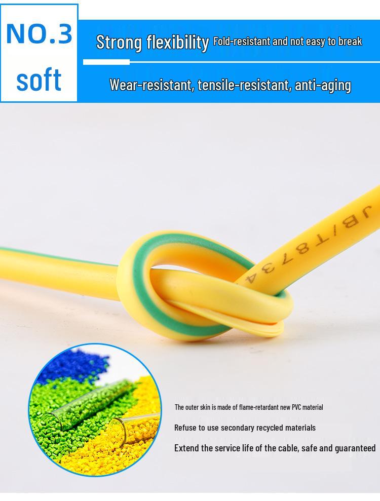 35-Core River Cable 50ZC-BVR, Flame Retardant, 70-95 Sq, 120+ Copper Strands Flexible Wire