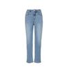 Veromoda Women's Washed Straight-Leg Lyocell Cotton Ankle Jeans
