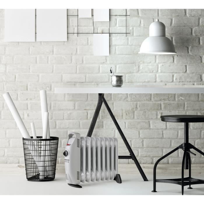 Radiateur à bain d'huile MASAI 1000 W blanc