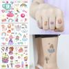 Glitter Princess Tattoo Stickers for Kids – Perfect for Party Desserts