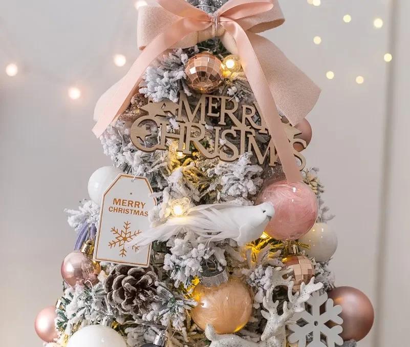 Christmas Tree with Lights Christmas Tree Desktop Tree Small Package Christmas Tree Christmas Decoration Products