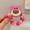 Children's Colorful Cartoon Hair Ties - Cute Strawberry & Bear Designs | Gentle on Hair