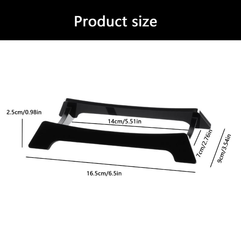 High Claritys Acrylic Desktop Stand for Charge 5/6 Portable Speakers Modern Support Enhanceds Sound Experience