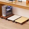 Storage Box Mobile Rolling Stand Tray With Wheels Versatile Audio Rack For Office Living Room Home Rack Movable Plant Stand
