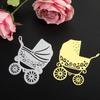 Love Heart Baby Carriage Metal Cutting Dies for DIY Scrapbooking Album Paper Cards Decorative Crafts Embossing.