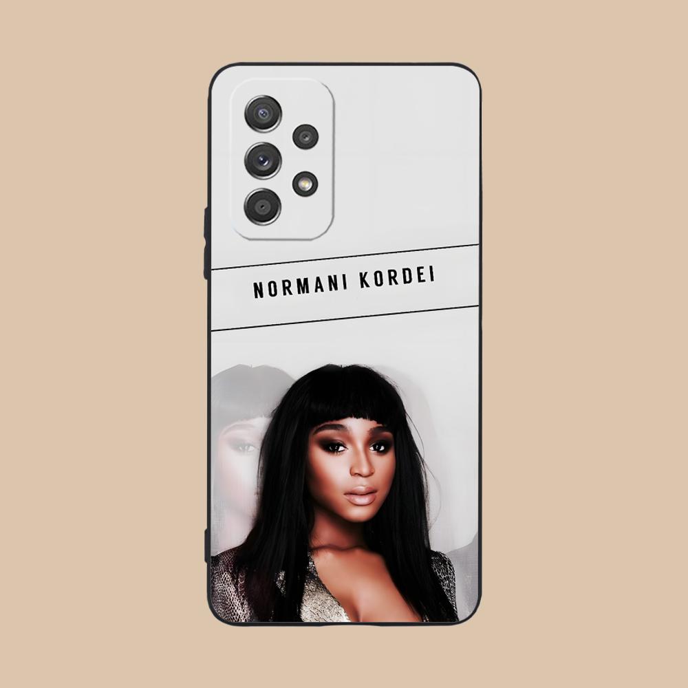 Normani Kordei Matte TPU Mobile Phone Case for Samsung Galaxy M55 54 42 35 34 33 32 23 22 15 14 13 12 F55 5G Colorful Cover