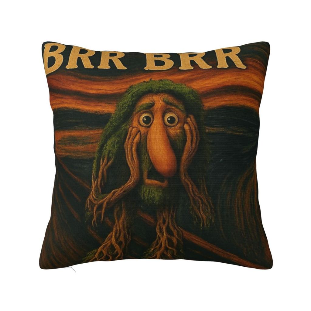 Pillow Cover Chimpanzee Banana Design Cushion Cover Novelty Pillow Case For Living Room Chair Pillowcases