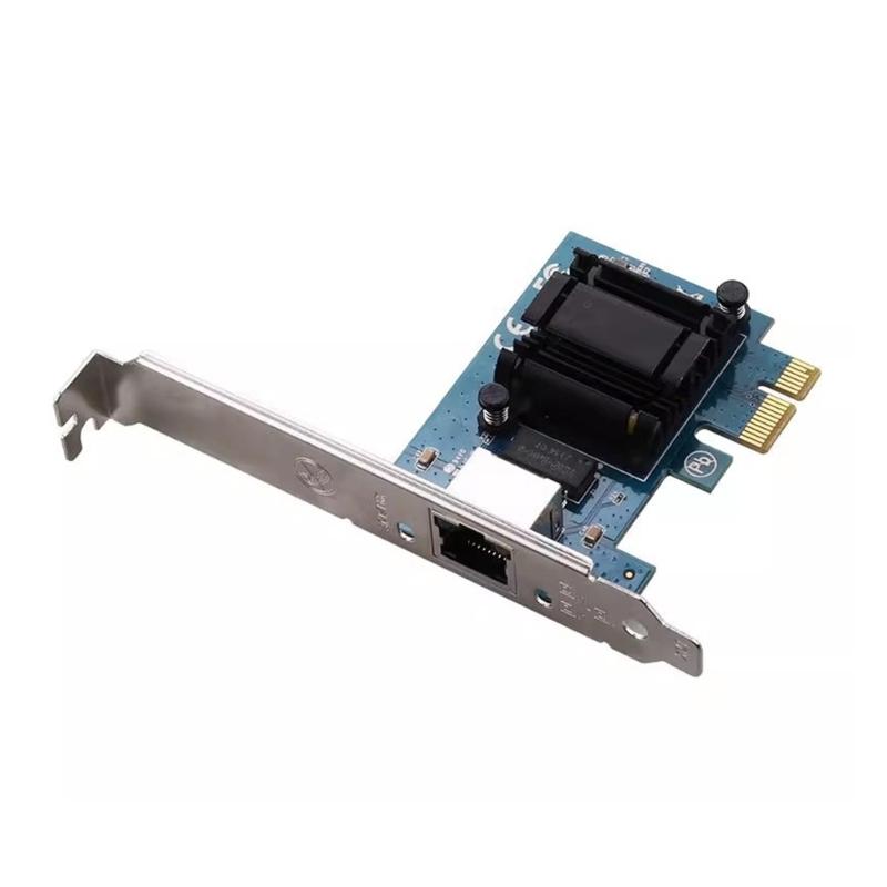 

2.5G Ethernet Адаптер PCIE 2.5G Гігабітний Мережевий Адаптер RTL8125BG Керування Легка Установка Бездисковий