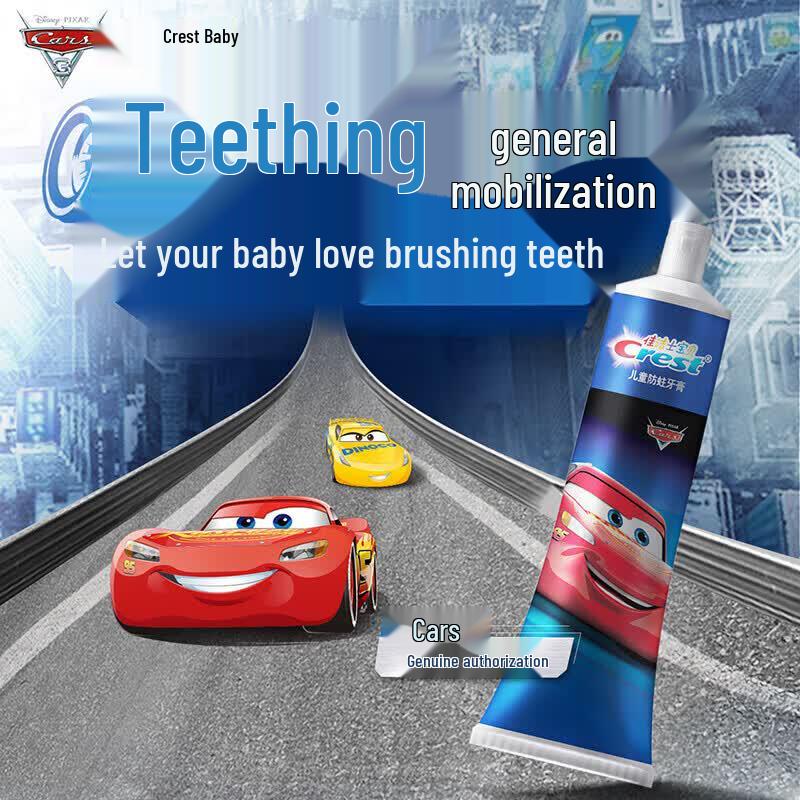Crest Kids Spider-Man Strawberry Anti-Cavity Toothpaste