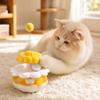 Interactive Cat Toy Flower-Shaped Tumbler Enrichment