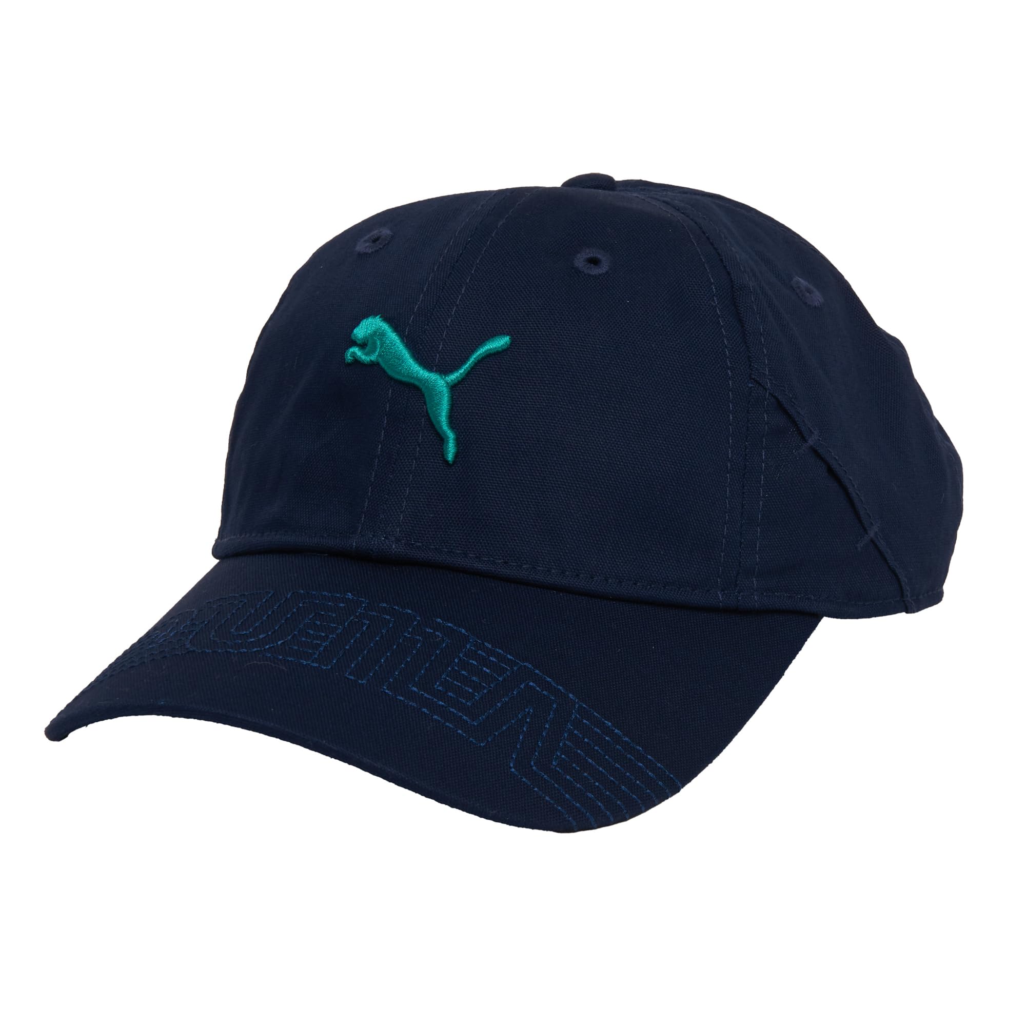 

Кепка для гольфа GOLF Двойной козырек Прошитый логотип CAT Насыщенно-синий [PUMA] Кепка/025782 Женская