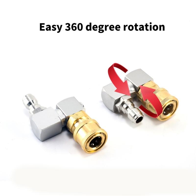 1/4 Inch 360 Degree Adjustable Brass Swivels Sprinkler Nozzle Sprays Nozzle For Precisions Garden Watering & Irrigation
