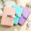 200 Pages Embossed Student Notepad A5 Diary Notebook Creative Retro Password Book with Lock  Gifts