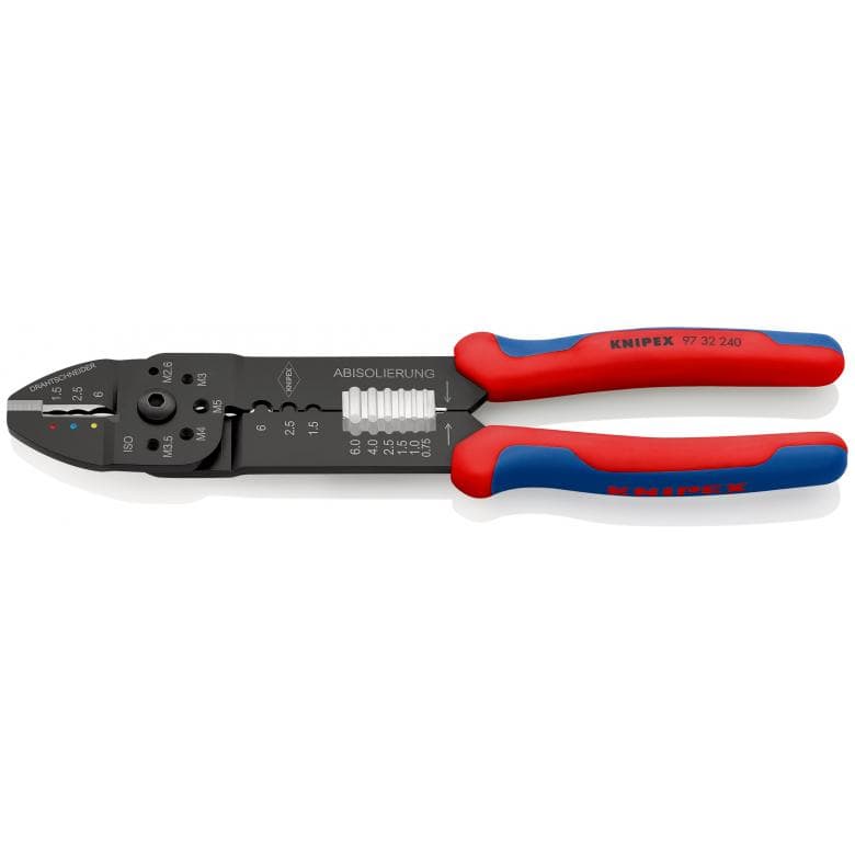 Crimping Pliers For Cable Connectors 0.5-6.0 Mm - Kn 97 32 240