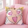 Sailor Moon Anime Lovely Cushion Cover Comfortable Reversible Pillow Cover Ideal for Car Sofa Bedroom  Beyond