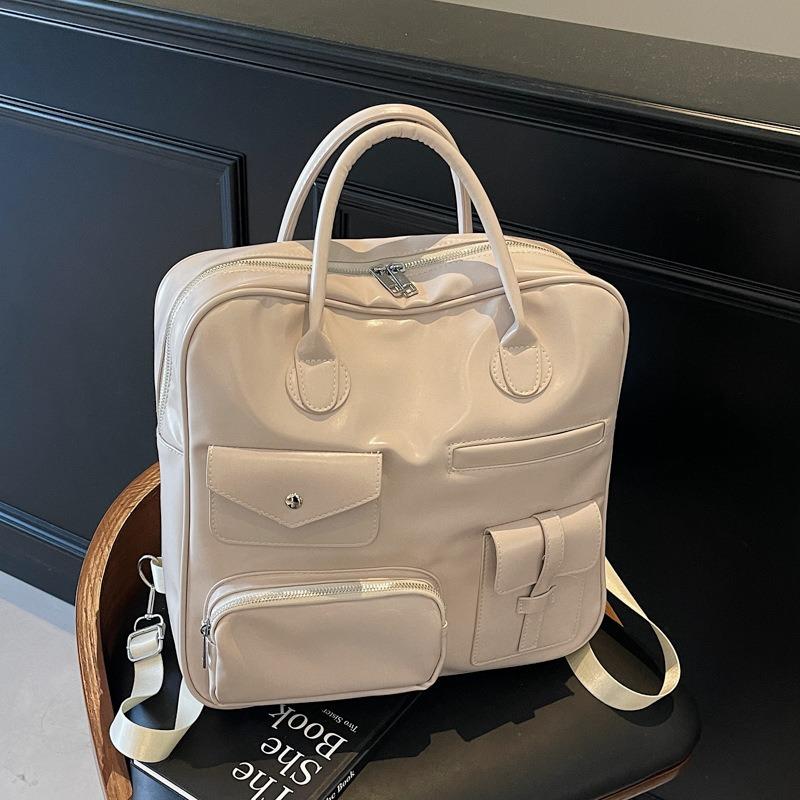 Women's Bag Retro Fashion Backpack College Style Urban Simple Handbag