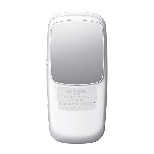 [Sony] REON POCKET 3 Neck Cooler/Cooling/Heat and Cool/Commuter/Lightweight/Automatic Cooling/Mobile Battery Compatible/Fast Charging/Wearable/Neck He
