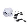 4 inch/110 mm Afzuigventilator 16W Kleine DC Blazerset Keuken Afzuigkap Voor Badkamer Pijp Geschikt Voor Huizen, Kantoren, Restaurants, Tuin