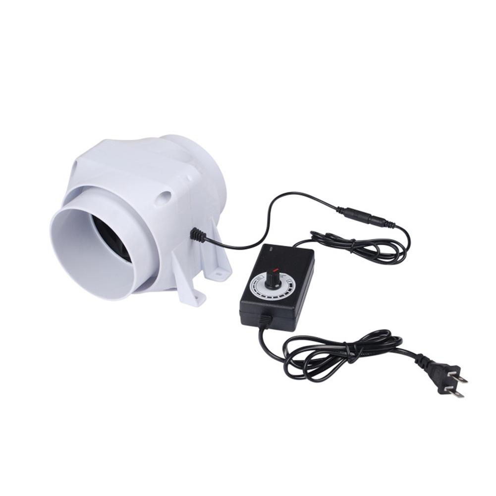 4 inch/110 mm Afzuigventilator 16W Kleine DC Blazerset Keuken Afzuigkap Voor Badkamer Pijp Geschikt Voor Huizen, Kantoren, Restaurants, Tuin