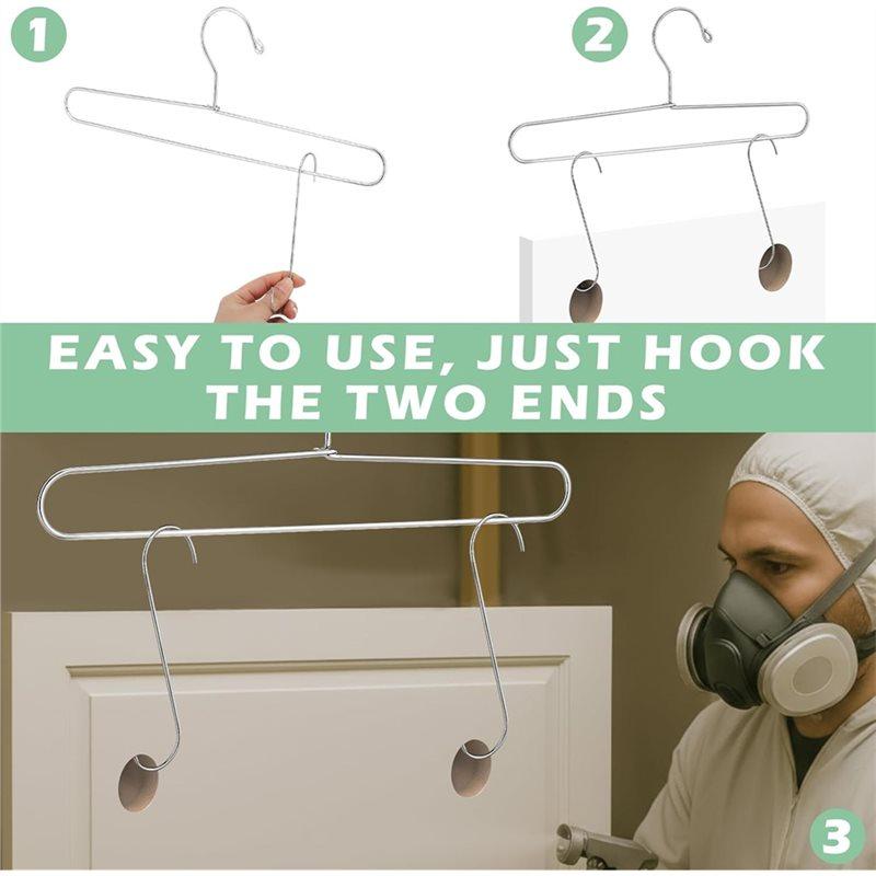 Cabinet For Painting Hanger Kit 30 Pieces Includes 10 Cabinet Door Hooks 20 Metal Shaped For Paint Hangers For Paint Drying