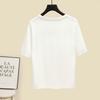 Sibaishe Women's Summer Color Block Print T-Shirt