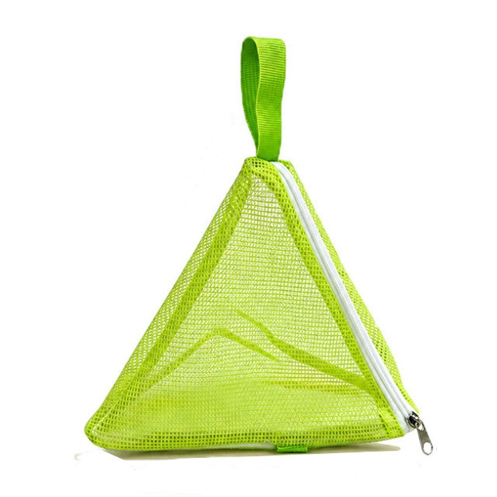 Breathable Mesh Bird Carrier Bag Large Space Anti Fly Pet Transport Cage Triangular Folding Parrot Travel Cage Four Seasons