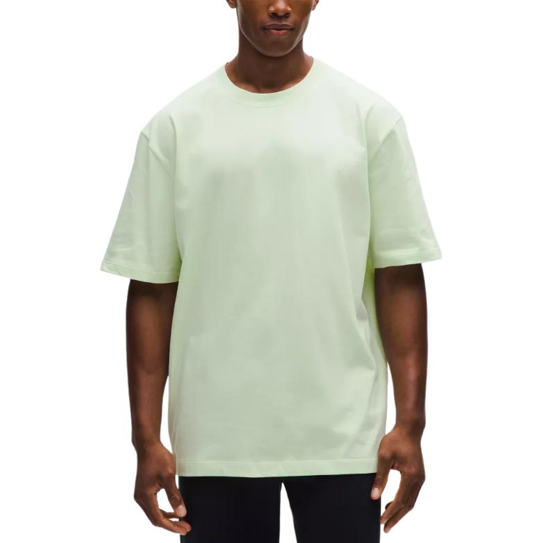 Lululemon Heavyweight T-Shirts Men's Crew Neck Moderate Straight Fit LM3FBSS