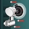 Adjustable No-Drill Suction Shower Head Holder