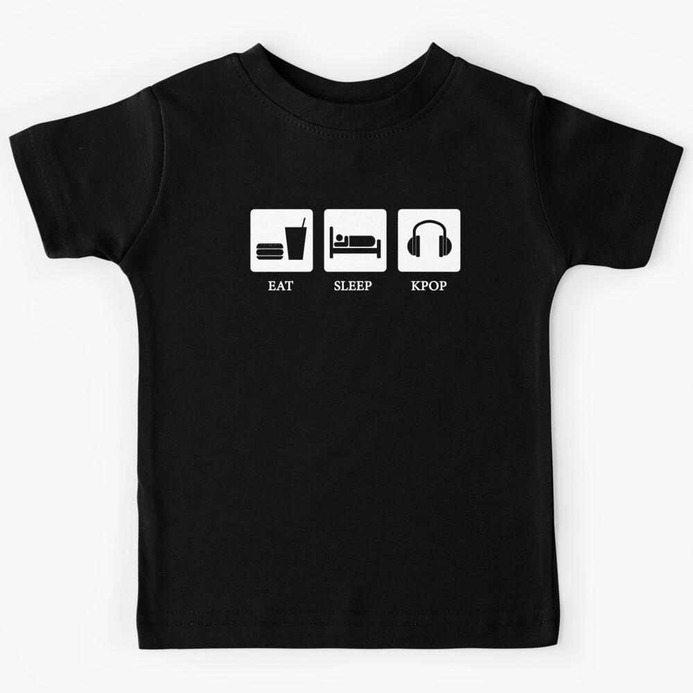 eat sleep kpop Kids T-Shirt 170