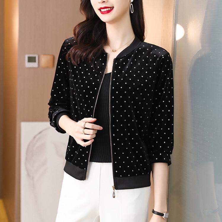 Women's Long Sleeve Chiffon Zipper Jacket - Loose, Lightweight Cardigan for Spring and Autumn 2025, Ideal for Summer Sun Protection.