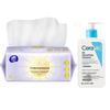 CeraVe SA Salicylic Acid Foaming Cleansing Gel with Vinda Facial Wipes